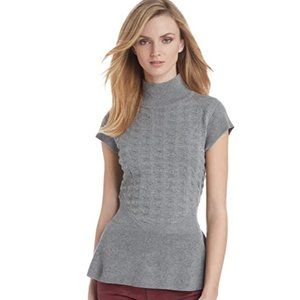 Catherine Malandrino Marta Grey Peplum Sweater